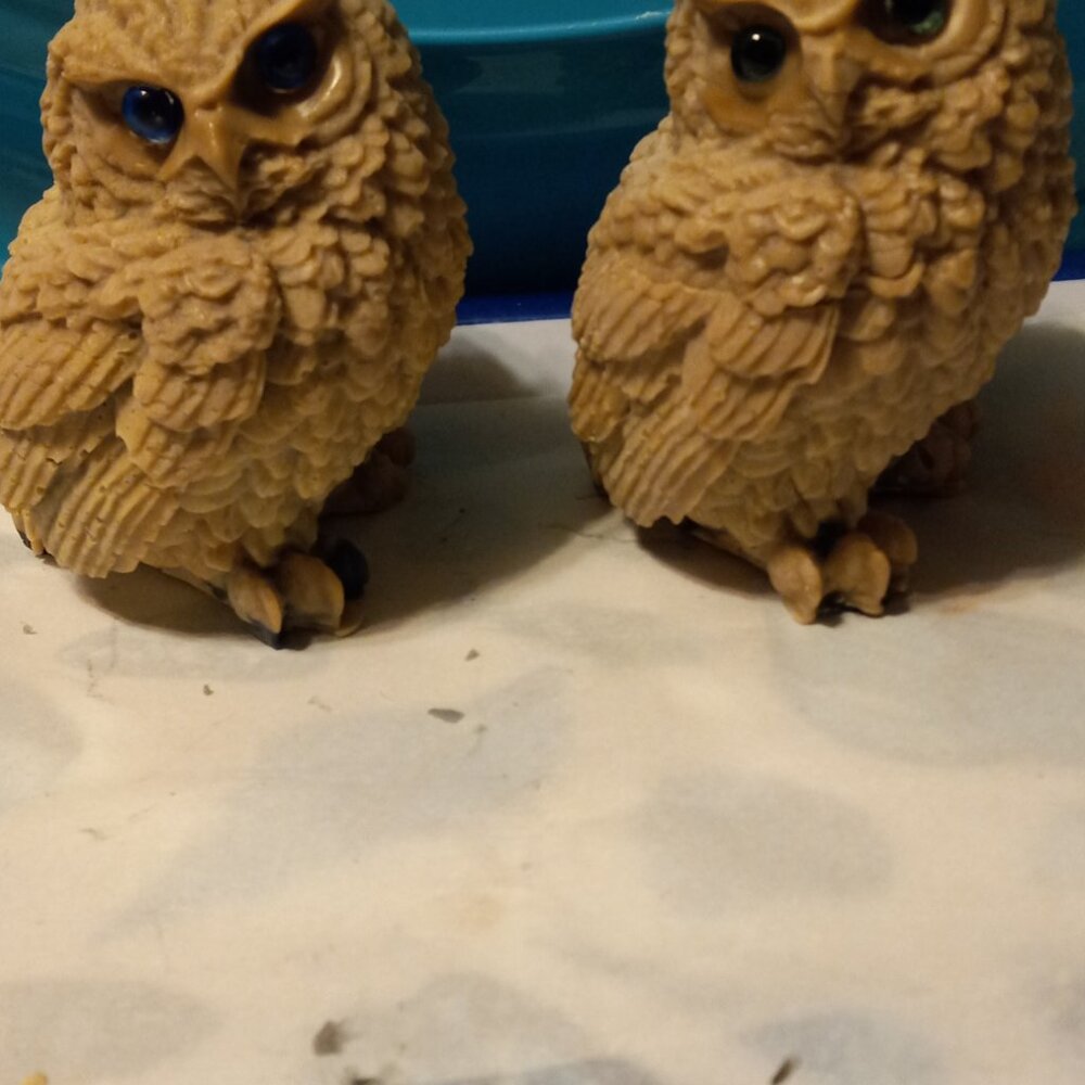 Lifelike Owl Candle